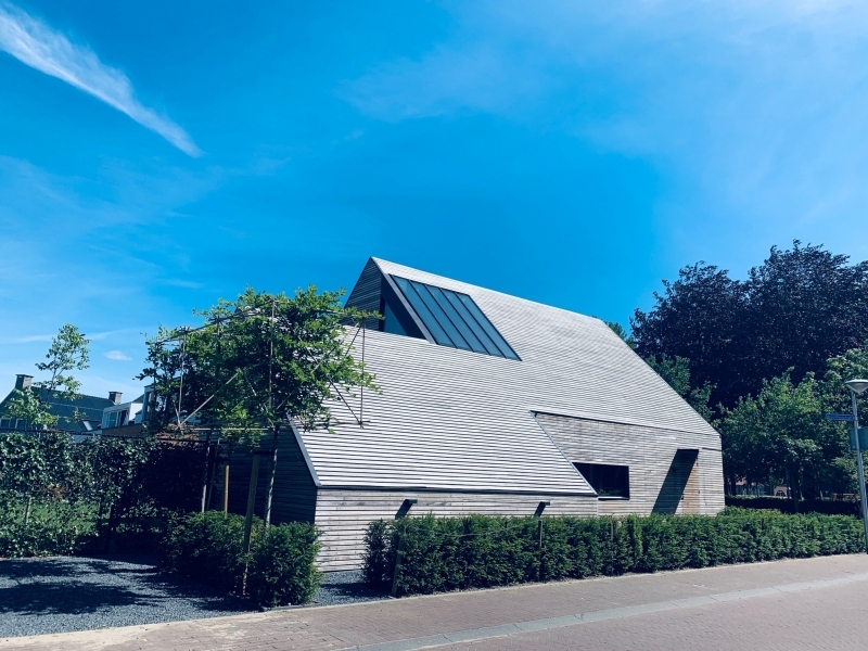 Fassaden- und Dachverkleidung Geffen (NL) Padoek