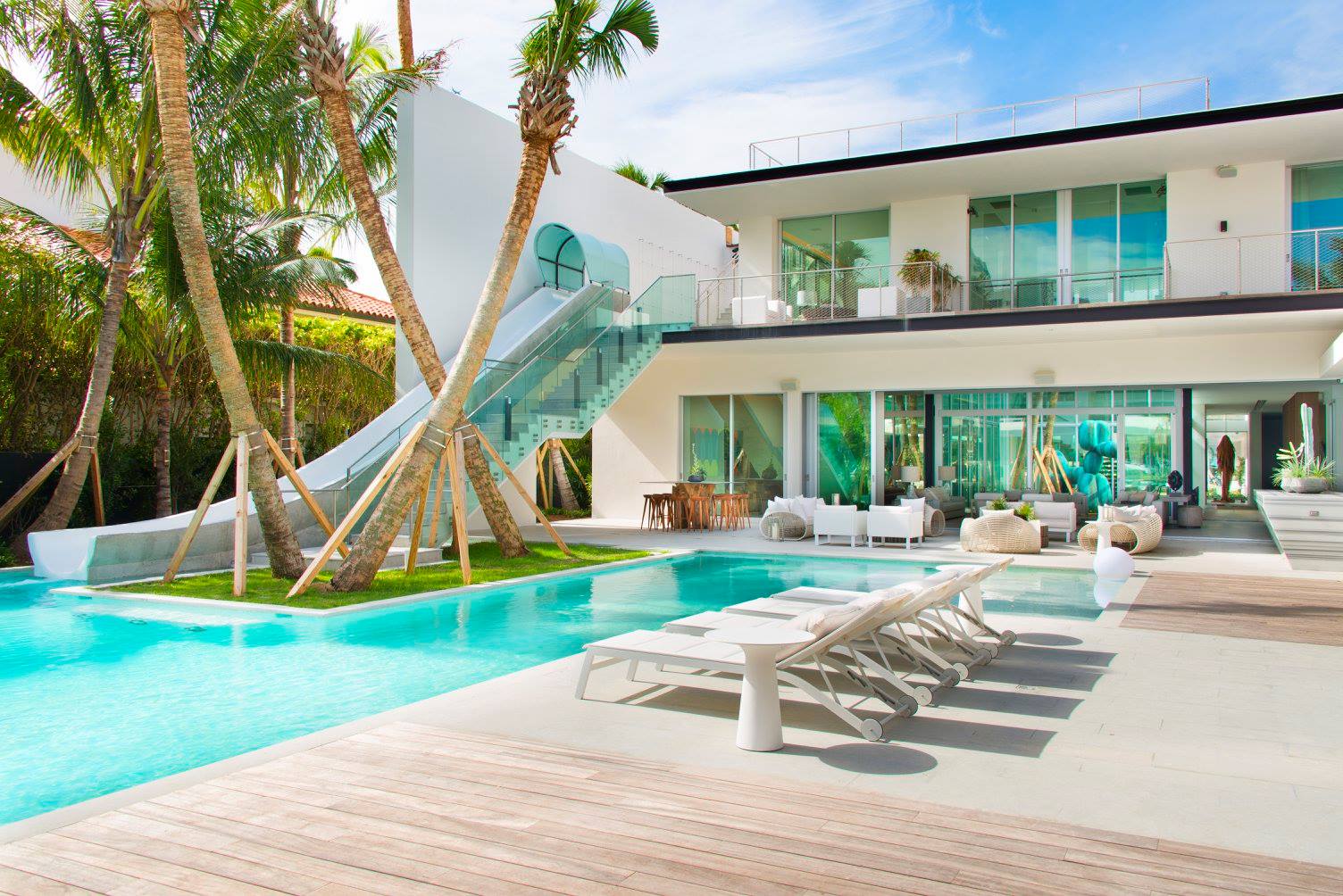 Projet de luxe Miami (USA) Terrasse en bois Padoek