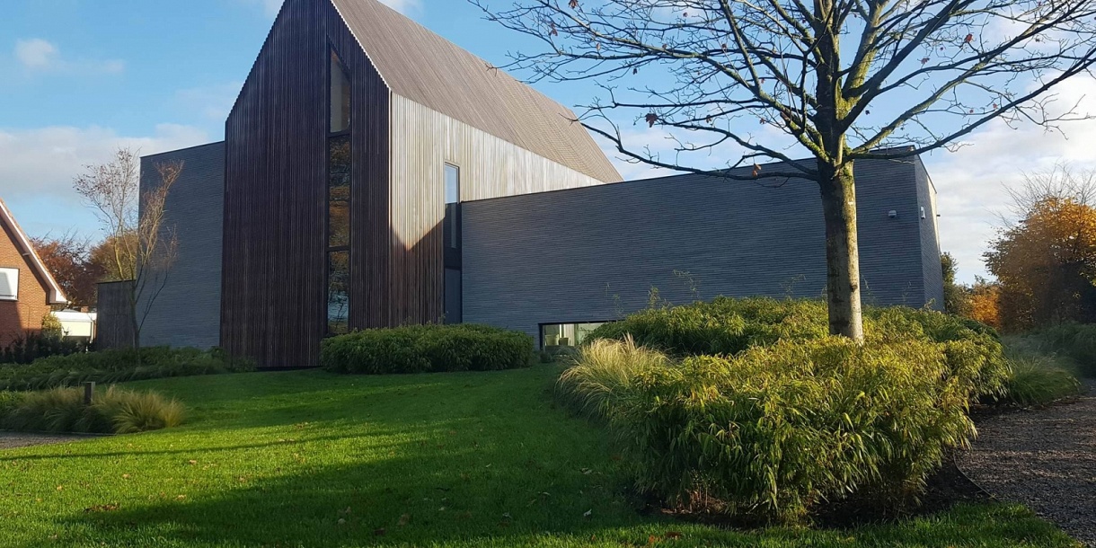 Open dak- en gevelbekleding Gierle (BE)