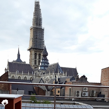 Dakterras centrum Antwerpen (BE) Terrassen Padoek 2
