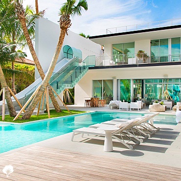 Projet de luxe Miami (USA) Terrasse en bois Padoek 0
