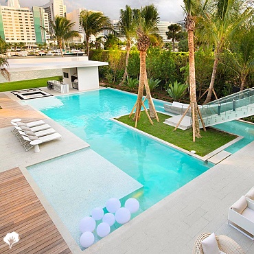 Projet de luxe Miami (USA) Terrasse en bois Padoek 2