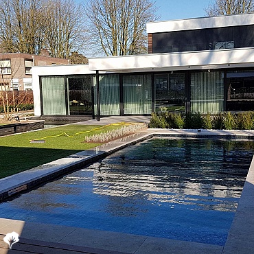 Moderne villa Venray (NL) Gevelbekleding Padoek 2