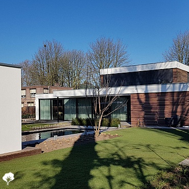 Moderne villa Venray (NL) Gevelbekleding Padoek 3