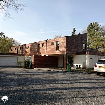 Façade Zelia / Rhombus Huizen (NL) Revêtement de mur en bois Padoek 7