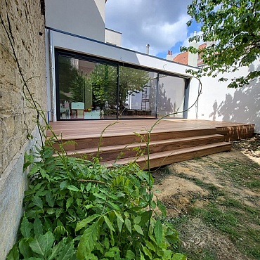 Basralocus Terrasse - Turnhout (BE) Terrasse en bois Basralocus 4